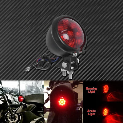 Motorcycle Rear Fender Tail Brake Stop Light Lamp Fit For Harley Chopper Bobber - Image 1 of 4