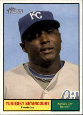 2010 Topps Heritage #367 Yuniesky Betancourt - NM - Image 1 of 2