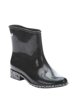 NEW Melissa Goji Berry Black Almond Toe Boots Shoes sz 5 Retail $65+ - Picture 1 of 7