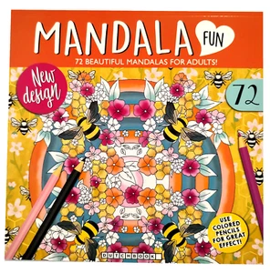 Mandala Malbuch 72 Motive Ausmalen Malen Designs Spiel Fun Spaß Malbuch Zeichnen - Bild 1 von 4
