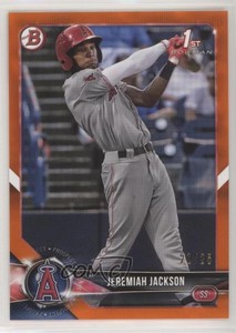 2018 Bowman Draft Orange /25 Jeremiah Jackson #BD-51