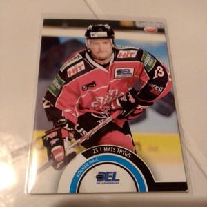 LED Tr. Card 08/09 Exclusive E. Cologne Sharks Mats Trygg