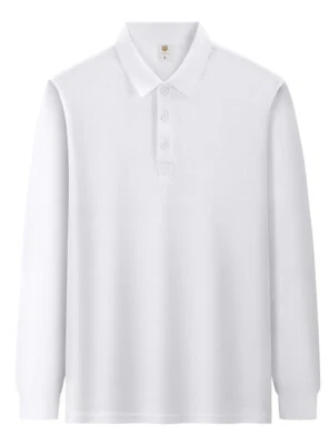 2PCS Unisex Women Men Long Sleeve Working Clothing Uniform Long Staple Cotton - Image 1 of 4