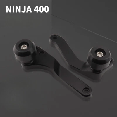 Frame Slider Set For Kawasaki NINJA400 Z400 18-23 Fairing Guard Crash Protectors - Image 1 of 4