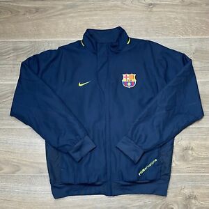 Barcelona Nike Training Men's Track Full Zip Jacket Football Soccer size M