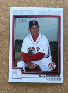 2004 Topps gehandelt CHROM Frottee Francona #T66 Boston Red Sox - Bild 1 von 2