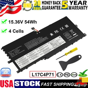 L17C4P71 Battery for Lenovo ThinkPad X1 Yoga 3rd Gen 01AV475 L17M4P73 SB10K97623 - Picture 1 of 17