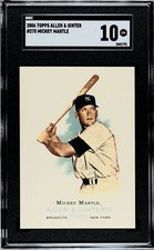 2006 Topps Allen & Ginter Mickey Mantle SGC 10 Gem Mint New York Yankees 💎