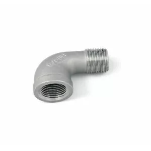 BSPT Male/Female Elbow Pipe Fitting - T316 (A4) Marine Grade Stainless Steel - Picture 1 of 2