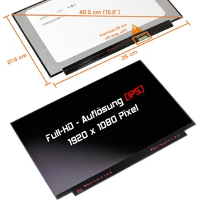 15,6" LED Display matt passend für Lenovo N156HGA-EA3 REV.C2 C3 C4 IPS Full-HD