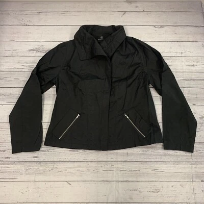 Isda & Co Mujer Negro Cremallera Chaqueta Talla XL Foto 1 de 4