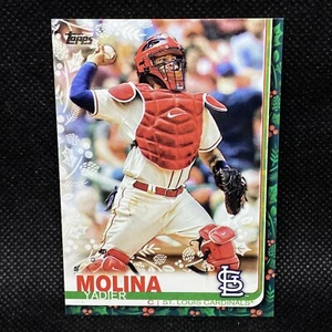 2019 Topps Holiday Yadier Molina St Louis Cardinals #144 - Picture 1 of 2