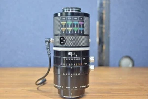 Nikon Medical-NIKKOR C Auto 200mm F5.6 Lens for F Mount w/ LA-1 SR-2 From Japan - Picture 1 of 10