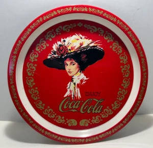Coca Cola Serving Tray Made in Hong Kong 1982 - 12.75" inches- Good Condition. - Picture 1 of 20