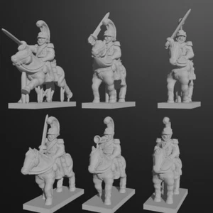 24x 15mm/1:100th Belgian Karabiniers (Turner Miniatures) - Picture 1 of 1