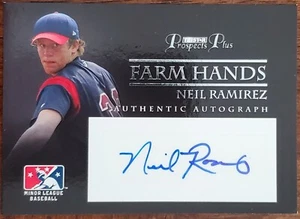 2007 TRISTAR PROSPECTS PLUS NEIL RAMIREZ FARM HANDS AUTO CARD #FH-NR NM/MT - Picture 1 of 2