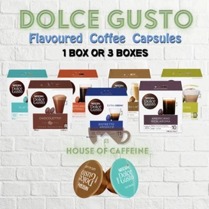 Dolce Gusto Coffee Capsules Pods NESCAFE 1 Box OR 3 Pack - All Flavours CHOOSE! - Picture 1 of 11