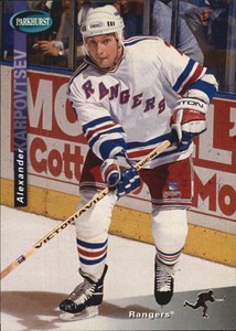 1994-95 Parkhurst SE Rangers Hockey Card #SE114 Alexander Karpovtsev