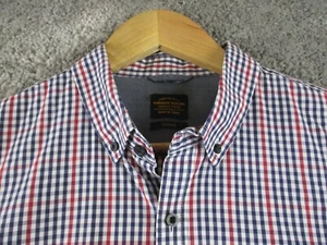 Industrie Shirt Large Button Down Collar Long Sleeve - Cotton - Picture 1 of 12