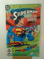 SUPERMAN #82 (1993) Mongul, Cyborg Superman, Steel, Dan Jurgens, DC Comics, D