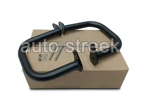 Fit For Royal Enfield Super Meteor 650 PANNIER GUARDS, BLACK - Imagen 1 de 5