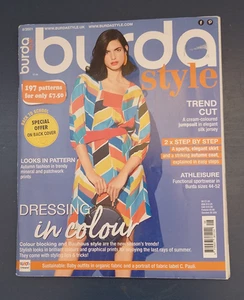 BURDA STYLE Magazine - August 2021 - Uncut Sewing Patterns, FREE p&p - Picture 1 of 3