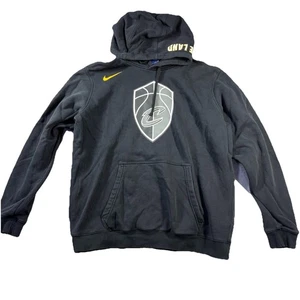 NBA Cleveland Cavaliers Nike Hoodie Mens 2XL Black The Land - Picture 1 of 11