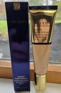 Estee Lauder Futurist Hydra Rescue SPF 45 Desert Beige 2N1 Foundation 1.2 fl oz - Picture 1 of 6
