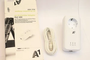 Powerline Adapter PLC 650 ZUSTAND UNBEKANNT! # AU 4670 - Bild 1 von 2