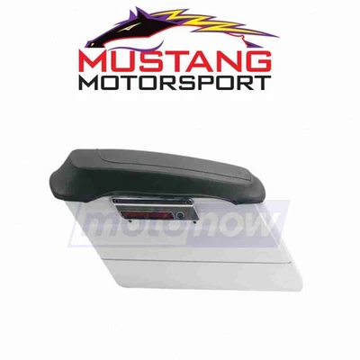 Mustang Saddlebag Lid Cover for 2011-2013 Harley Davidson FLTRU Road Glide tg Foto 1 de 4