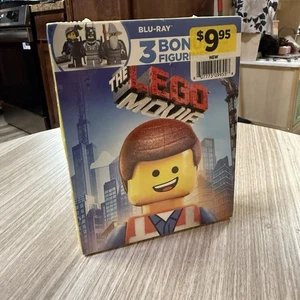 The Lego Movie With 3 Bonus Figurines [Blu-ray] WS, 2014, Warner Bros. - NEW - Imagen 1 de 4