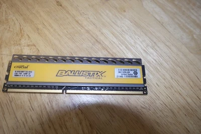 1X4GB DDR3 1600Mhz Crucial Ballistix Tactical Gaming RAM BLT4G3D1608DT1TX0.16FER - Image 1 of 2