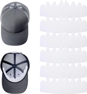 Baseball Caps Einlagen Shaper, flexibel waschbar wiederverwendbar Mütze Liner Cap weiß  - Bild 1 von 7