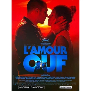 L'AMOUR OUF Affiche de film Rouge - 40x54 cm. - 2024 - Adèle Exarchopoulos, Gil - Photo 1/1