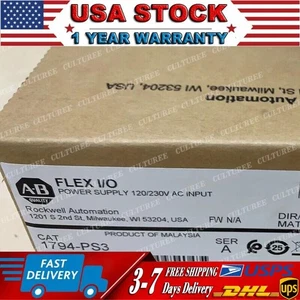 Brand new AB CAT1794-PS3 FlEX I/O POWER SUPPLY 120/230V AC INPUT US Free Tax - Picture 1 of 1