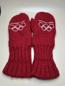 Guantes guantes rojos gruesos de Vancouver, Canadá para los Juegos Olímpicos de Invierno 2010 - Juveniles - Imagen 1 de 6