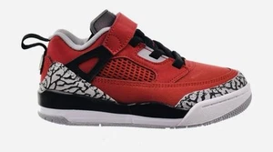 Jordan Spizike Low "Toro" (PS) kleine Kinderschuhe Fitnessstudio rot/grau FQ3951-600 Größe 5c - Bild 1 von 6