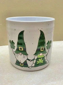 Sheffield Home Clover Cottage Irish Gnomes Planter Pot - Picture 1 of 4