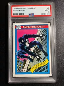 1990 Marvel Universe Singles: ALL PSA 9 GRADED Pick your card -COMPLETE YOUR SET - Picture 1 of 86