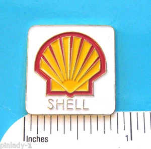 Shell gasoline - hat  pin , lapel pin , tie tac , hatpin - Picture 1 of 4
