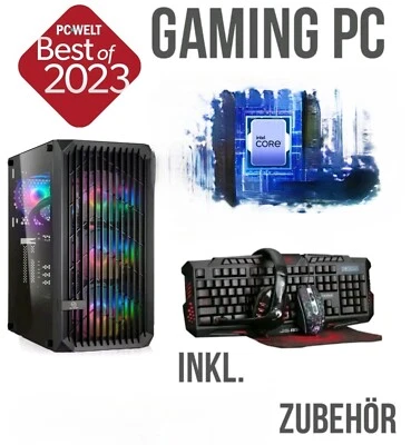 Top PC, Multimedia Gaming PC, 4TB Festplattekapazitat 64GB Arbeitsspeicher DDR4 - Bild 1 von 4