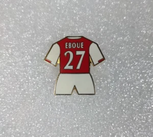 Camiseta Arsenal Football Club Eboue Nº 27 Esmalte Pin Insignia - Imagen 1 de 6