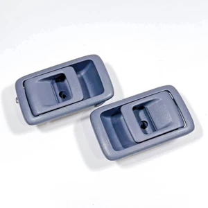 Genuine Toyota 70 Series Grey Door Handle Inner Pair Left Right - Picture 1 of 3