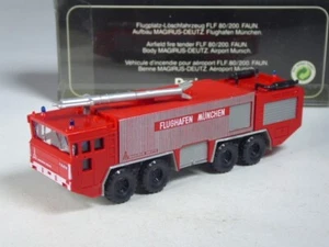 (YG-28) Preiser 35008 Faun FLF Flugfeld Feuerwehr München in OVP - Bild 1 von 1