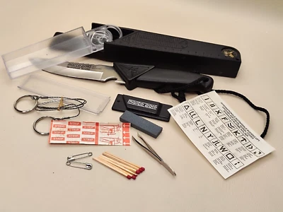 JUEGO DE CUCHILLOS DE SUPERVIVENCIA MARCO POLO ALEMANIA VINTAGE Foto 1 de 4