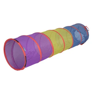 Pacific Play Tents Kids Institutional See-Thru 6FT Tunnel - Blue / Green / - Picture 1 of 7