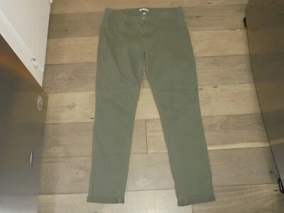 Новый без ЯРЛЫКОВ бонго армия зеленый с манжетами укороченные брюки размер 13 - Изображение 1 из 4