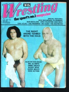 Sports Pub: Wrestling News #83 1982-Hulk Hogan-Andre the Giant-Jimmy Snuka-Bu... - Picture 1 of 1