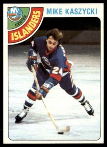 1978-79 Topps Hockey Cards Mike Kaszycki Rookie , New York Islanders #171