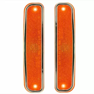 Front Side Marker Light Set For 1973-1980 Chevrolet Blazer GMC Jimmy GM2550108 - Picture 1 of 10